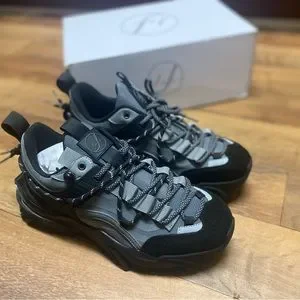 Chaussures Javi Evidence Homme - Taille 11 US, Noir Et Gris, Occasion Très Bon état